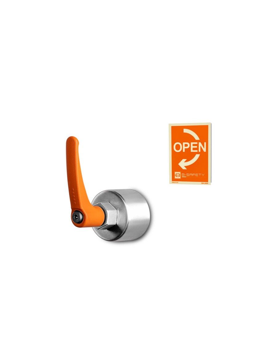 Frost-protected self-draining body safety shower - ClassicLine - BR 885 085 | B-Safety