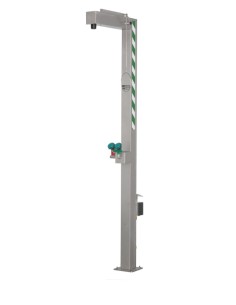Frostprotected heated body shower with eye shower - PremiumLine - BR 816 095 | B-Safety - B-Safety