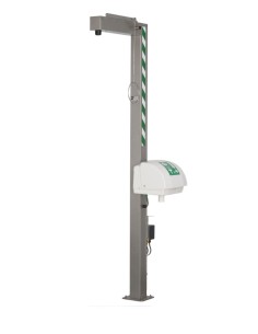 Frostprotected with eye-/face wash unit, bowl & lid - PremiumLine - BR 818 095 | B-Safety - B-Safety