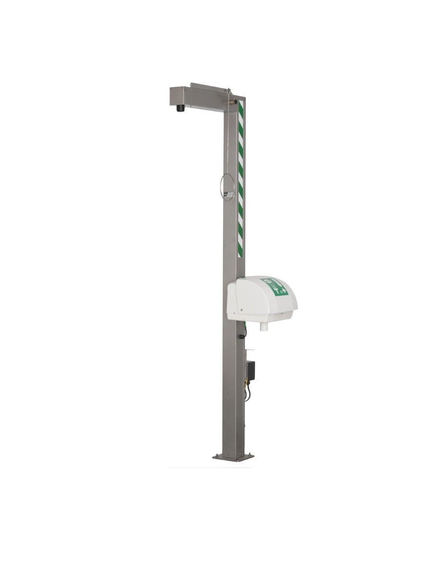 Frostprotected with eye-/face wash unit, bowl & lid - PremiumLine - BR 818 095 | B-Safety
