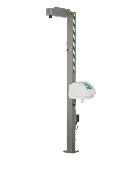 Frostprotected with eye-/face wash unit, bowl & lid - PremiumLine - BR 818 095 | B-Safety | Philippopoulos s.a.