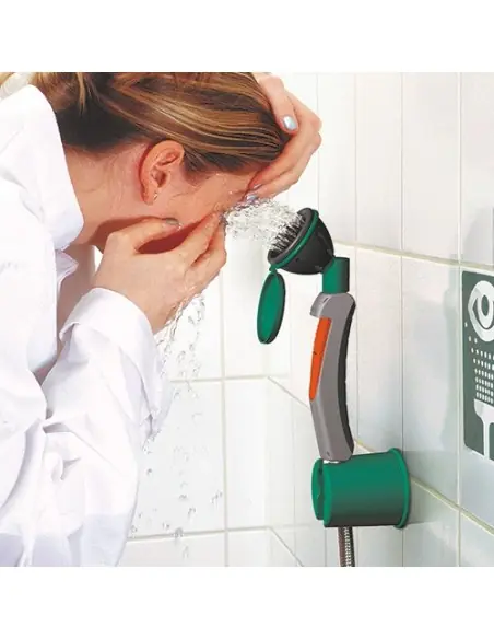 Hand-held eye shower with one spray head - ClassicLine - BR 712 025 | B-Safety | Philippopoulos s.a.