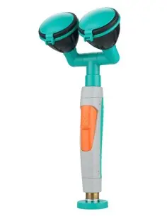 Hand-held eye shower with two spray head 45° - ClassicLine - BR 714 020 | B-Safety | Philippopoulos s.a.
