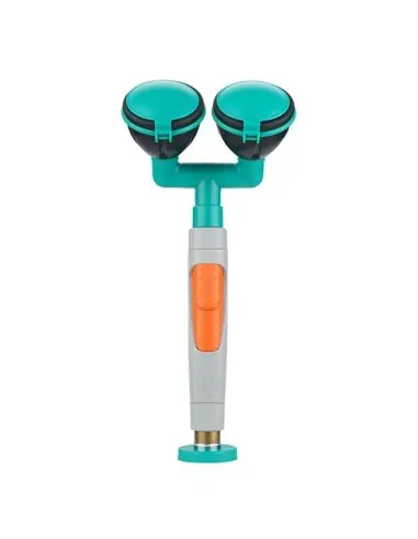 Hand-held eye shower with two spray head 45° - ClassicLine - BR 714 020 | B-Safety | Philippopoulos s.a.