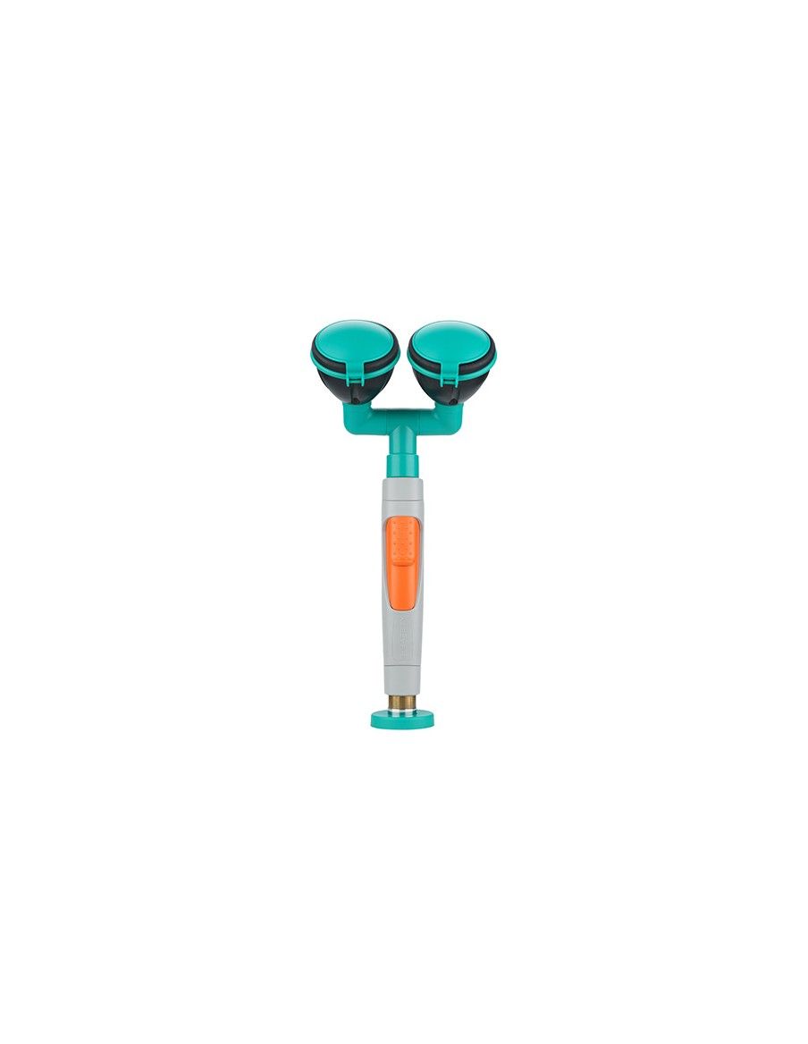 Hand-held eye shower with two spray head 45° - ClassicLine - BR 714 020 | B-Safety