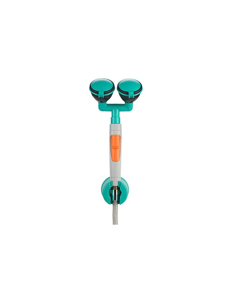 Hand-held eye shower with two spray head 45° - ClassicLine - BR 714 025 | B-Safety