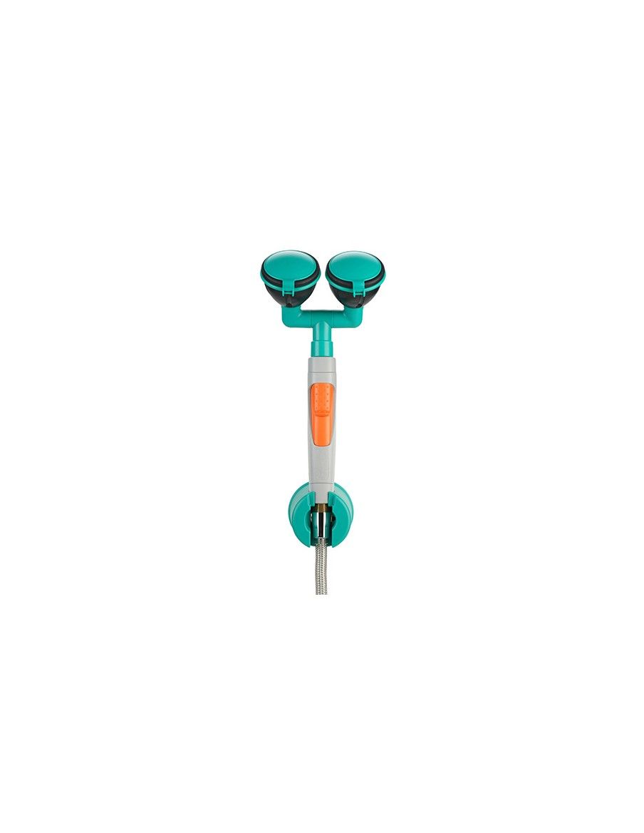 Hand-held eye shower with two spray head 45° - ClassicLine - BR 714 025 | B-Safety