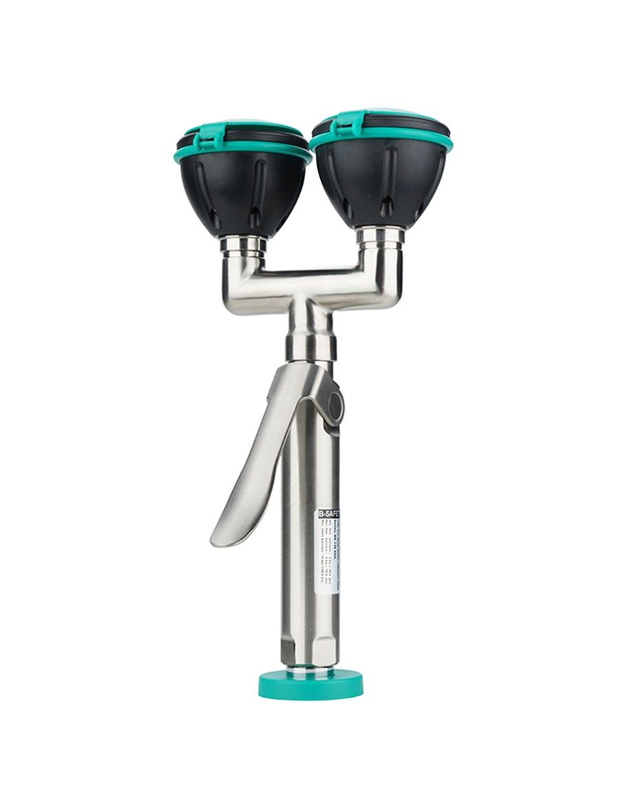 Hand-held eye shower with two spray head - PremiumLine -BR 719 020 | B-Safety