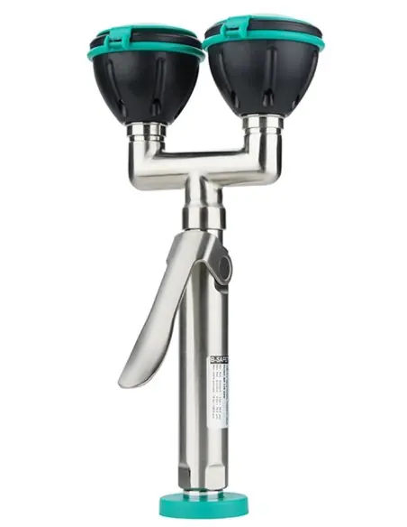 Hand-held eye shower with two spray head - PremiumLine -BR 719 020 | B-Safety | Philippopoulos s.a.