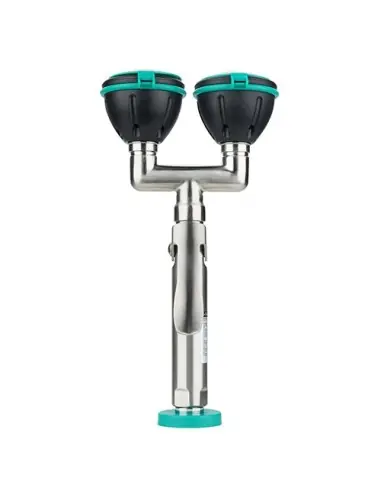 Hand-held eye shower with two spray head - PremiumLine -BR 719 020 | B-Safety | Philippopoulos s.a.