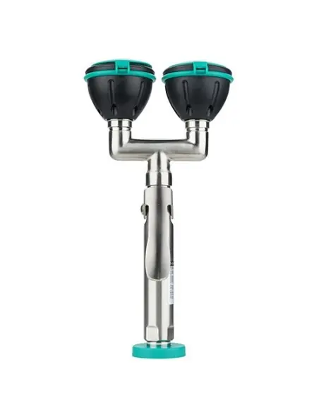 Hand-held eye shower with two spray head - PremiumLine -BR 719 020 | B-Safety | Philippopoulos s.a.