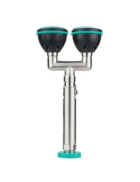 Hand-held eye shower with two spray head - PremiumLine -BR 719 020 | B-Safety | Philippopoulos s.a.