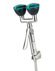 Hand-held eye shower with two spray head - PremiumLine - BR 719 030 | B-Safety | Philippopoulos s.a.