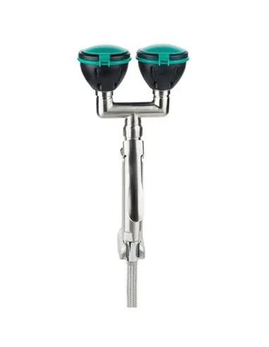 Hand-held eye shower with two spray head - PremiumLine - BR 719 030 | B-Safety | Philippopoulos s.a.