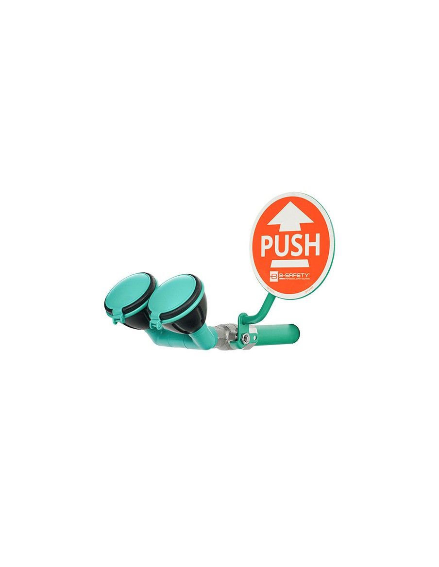 Safety eye shower with two spray heads 45° - ClassicLine - BR 210 085 | B-Safety