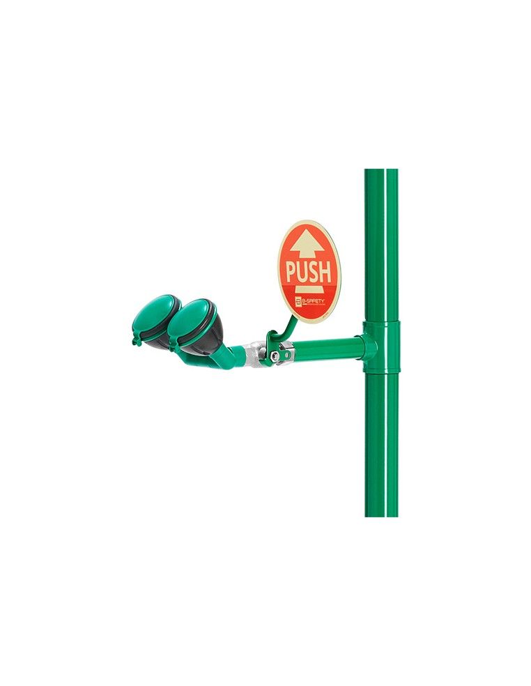 Safety eye shower with two spray heads 45° - ClassicLine - BR 210 085 | B-Safety