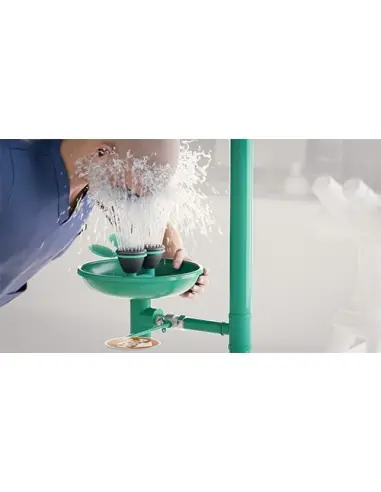 Safety eye shower with bowl - ClassicLine - BR 300 085 | B-Safety | Philippopoulos s.a.