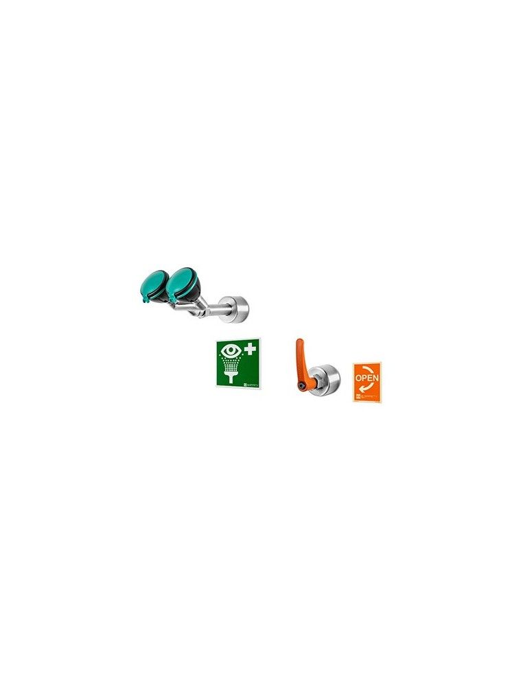 Eye shower self-draining frost-protected - PremiumLine - BR 880 095 | B-Safety