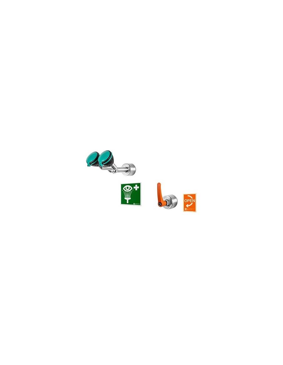 Eye shower self-draining frost-protected - PremiumLine - BR 880 095 | B-Safety