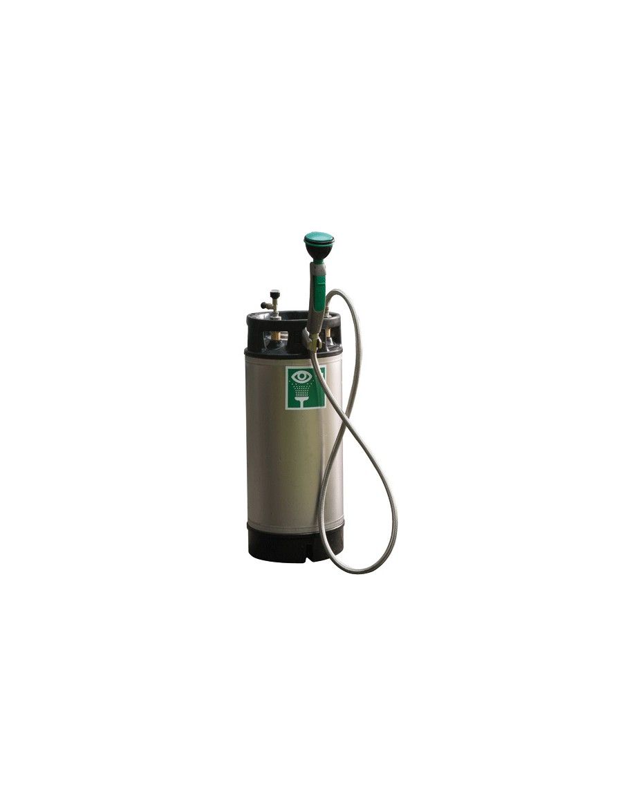 Eyewash station with stainless steel tank - ClassicLine - BR 958 005 | B-Safety