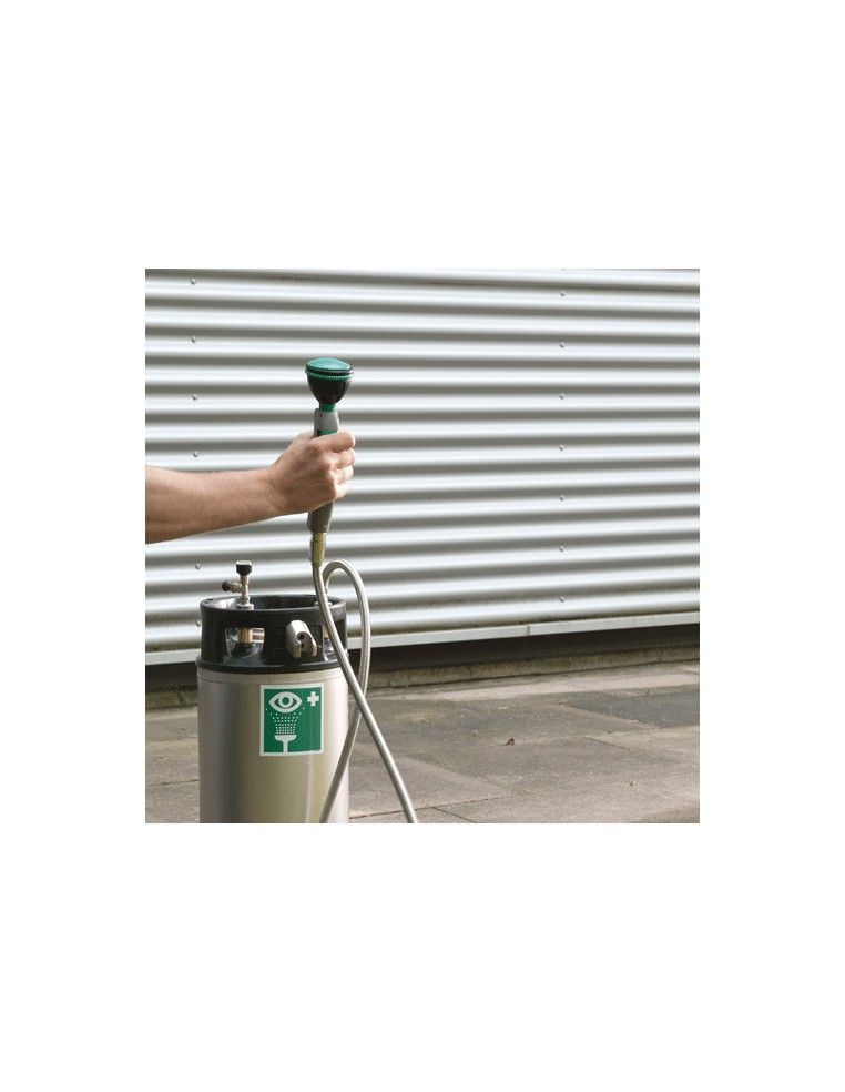Eyewash station with stainless steel tank - ClassicLine - BR 958 005 | B-Safety