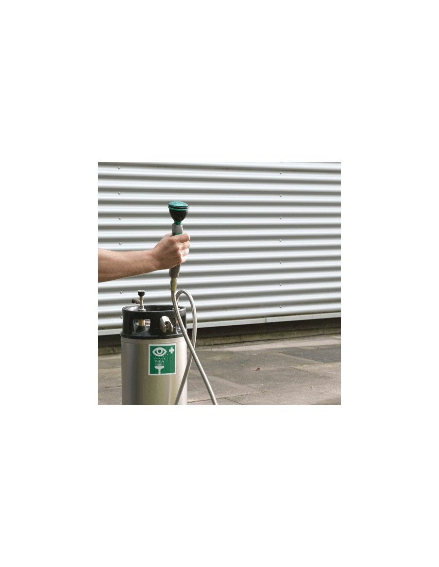Eyewash station with stainless steel tank - ClassicLine - BR 958 005 | B-Safety