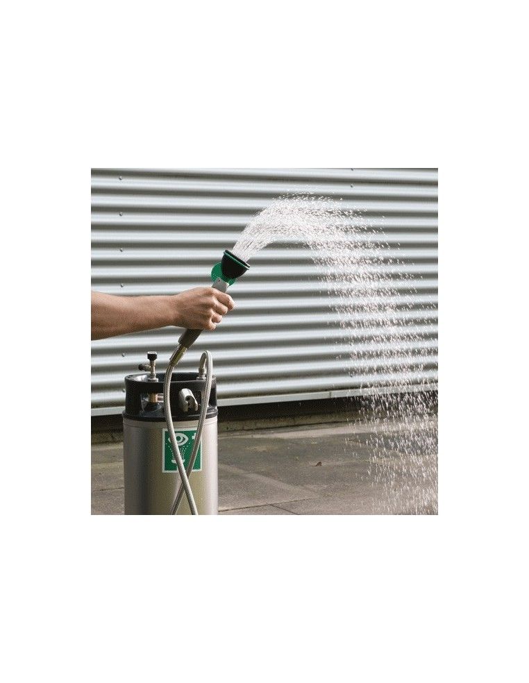 Eyewash station with mobile stainless steel tank - ClassicLine - BR 960 005 | B-Safety