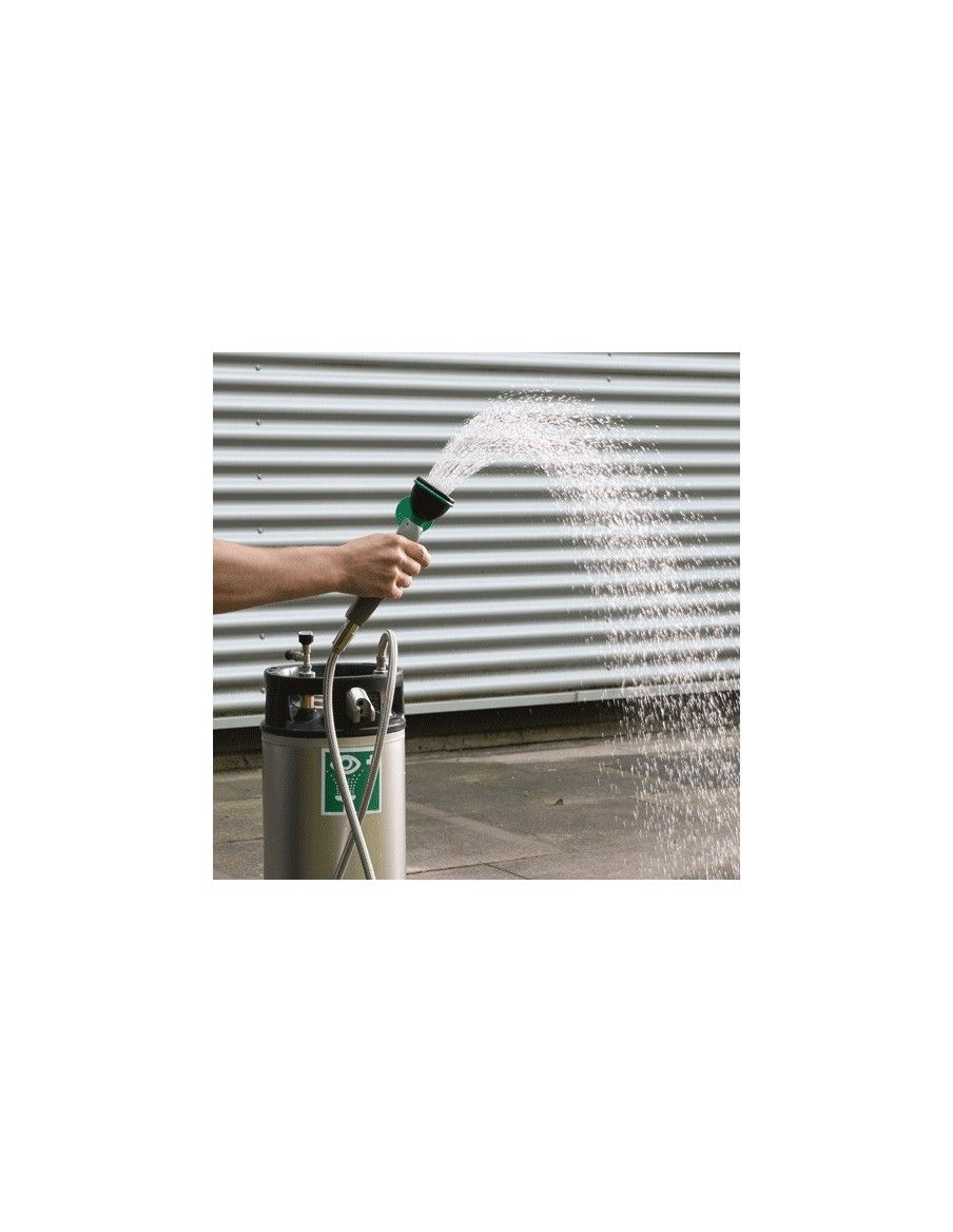 Eyewash station with mobile stainless steel tank - ClassicLine - BR 960 005 | B-Safety