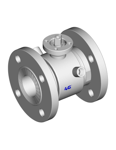 Σφαιρικός κρουνός - 103050 STANDARD SEALS REVOLVING THREADED FLANGES UNI EN 1092-1 | 4G Ghidini
