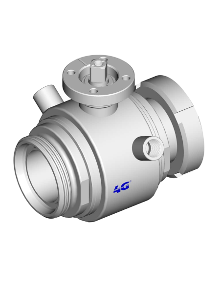 Ball Valve INTEGRAL SEALS - DIN 11851 F/M - 133026 | 4G Ghidini