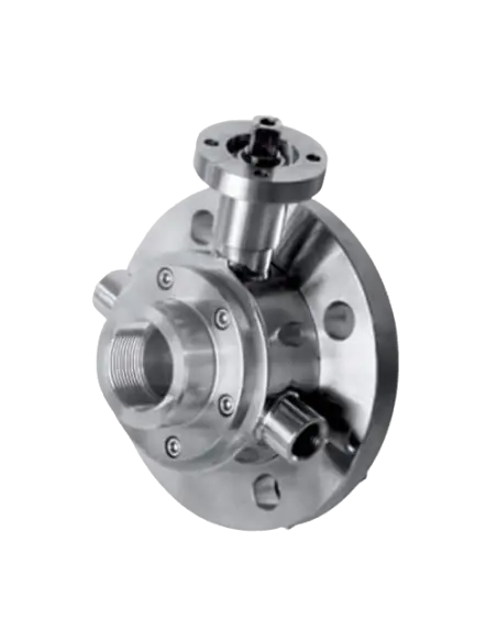 Ball Valve STD SEALS - TANK SIDE FLANGE UNI EN1092 & ISO228 FEMALE ON OUTPUT SIDE - 153001 | 4G Ghidini | Philippopoulos s.a.