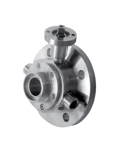 Ball Valve STD SEALS TANK SIDE FLANGE UNI EN1092 & DIN11851 FEMALE ON OUTPUT SIDE - 153025 | 4G Ghidini | Philippopoulos s.a.