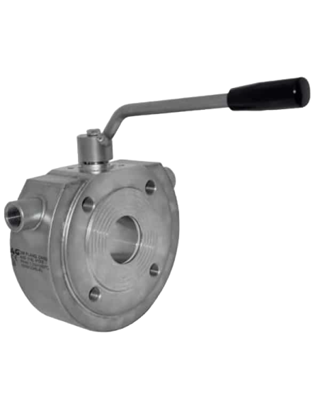 Ball Valve STANDARD SEALS THREADED HOLES FOR UNI EN 1092-1 - 400150 | 4G Ghidini