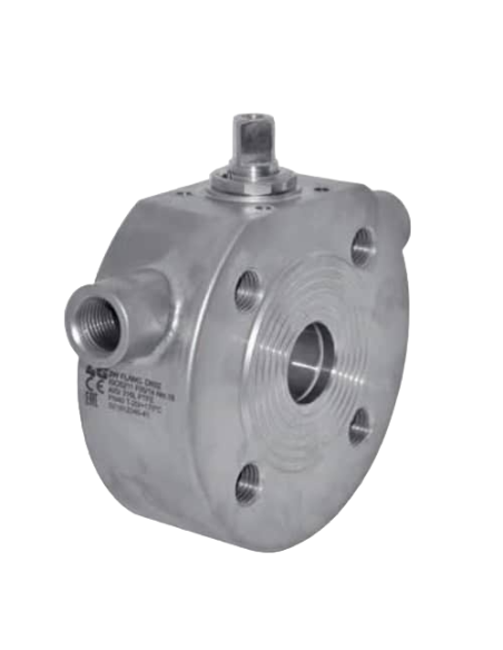 Ball Valve STANDARD SEALS THREADED HOLES FOR UNI EN 1092-1 - 413050A/E | 4G Ghidini