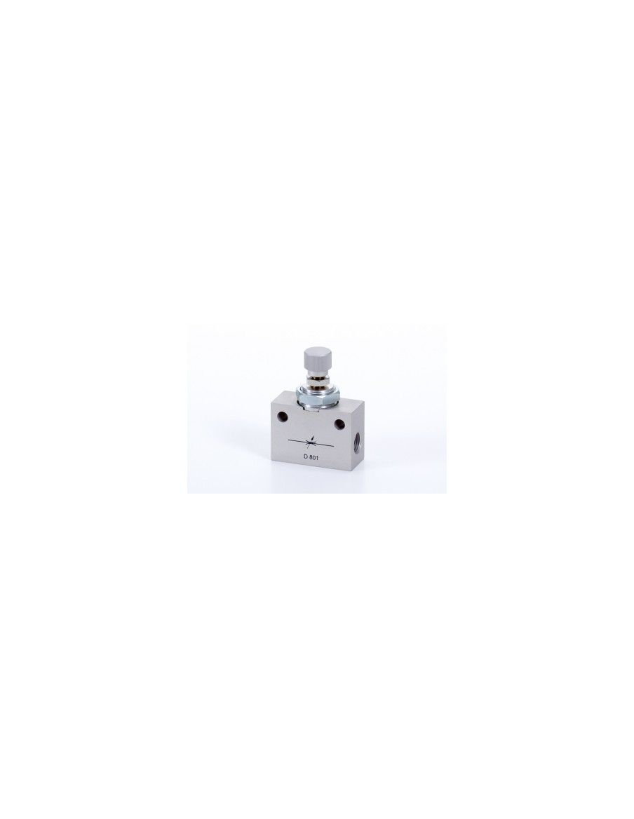 Pneumatically Actuated Valves - Block-form flow regulators | Hafner