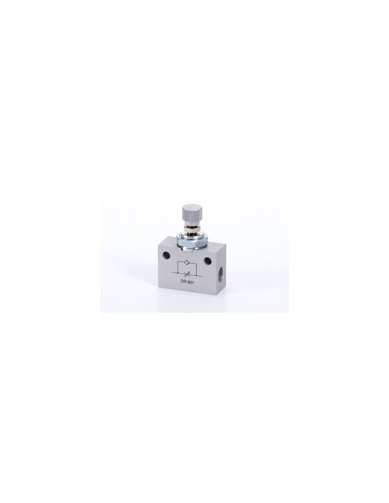 Pneumatically Actuated Valves - Block-form flow regulators | Hafner
