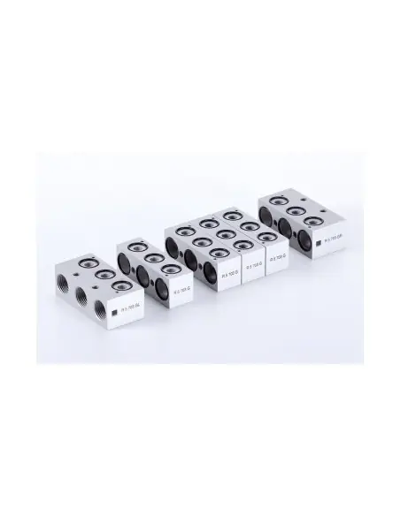 Manifold Plates - Series 22 mm+ for 5-way valves | Hafner | Philippopoulos s.a.