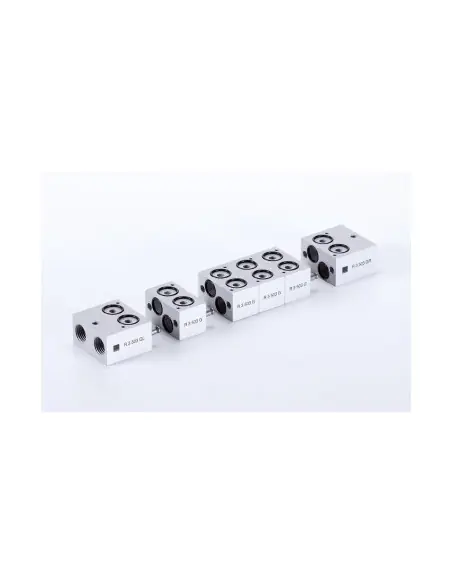 Manifold Plates - Series 22 mm+ for 3-way valves | Hafner | Philippopoulos s.a.