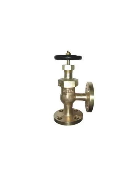Globe Valve Angle Bronze JIS 16K (Union Bonnet) - F7349 | Philippopoulos s.a.