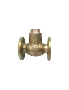 Swing check valve Bronze 5K - F7356 | Philippopoulos s.a.