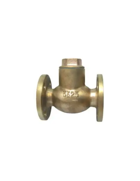 Swing check valve Bronze 5K - F7356 | Philippopoulos s.a.