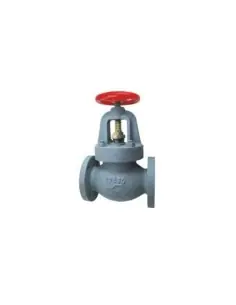 Globe Valve cast Iron with non return plug JIS 10K - F7375 | Philippopoulos s.a.