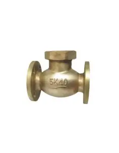 Swing check valve Bronze 5K - F7415 (Union Bonnet Type) | Philippopoulos s.a.