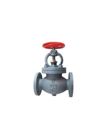 Globe Valve Cast Steel with non return plug JIS 10K - F7471 | Philippopoulos s.a.