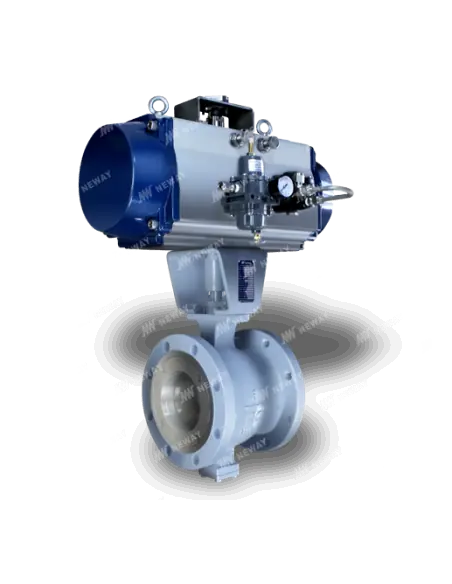 Control Valve concentric type V-notch segmental | Neway | Philippopoulos s.a.