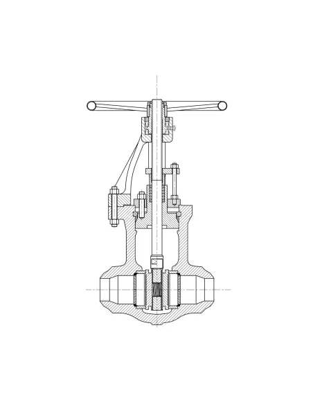Gate Valve - Pressure Seal - Parallel Slide - ASME | Valvosider | Philippopoulos s.a.