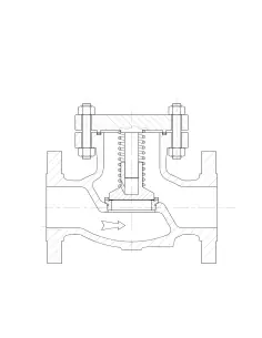Piston Check Valve - ASME | Valvosider | Philippopoulos s.a.