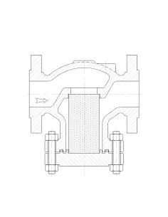 Strainer Basket Type - DIN | Valvosider | Philippopoulos s.a.