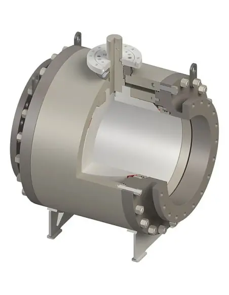 Ball Valve Trunnion Mounted Side Entry | Fluitek | Philippopoulos s.a.