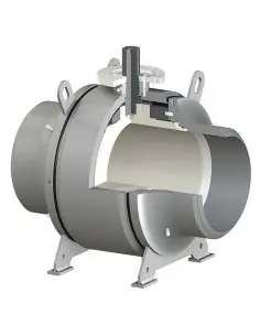 Ball Valve Trunnion Mounted Welded Body | Fluitek | Philippopoulos s.a.